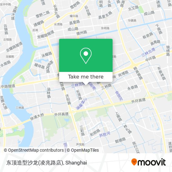 东顶造型沙龙(凌兆路店) map