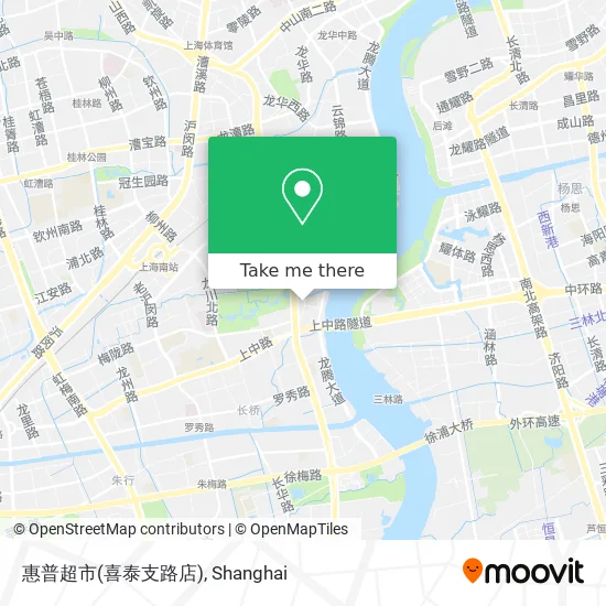 惠普超市(喜泰支路店) map
