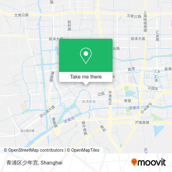 青浦区少年宫 map