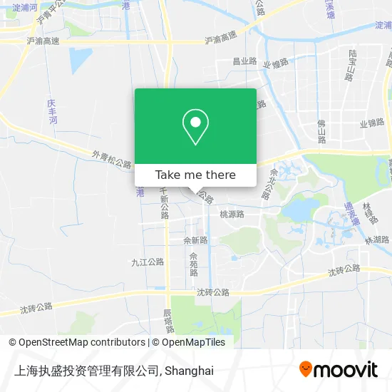 上海执盛投资管理有限公司 map