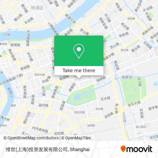 维世(上海)投资发展有限公司 map