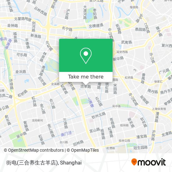 街电(三合养生古羊店) map