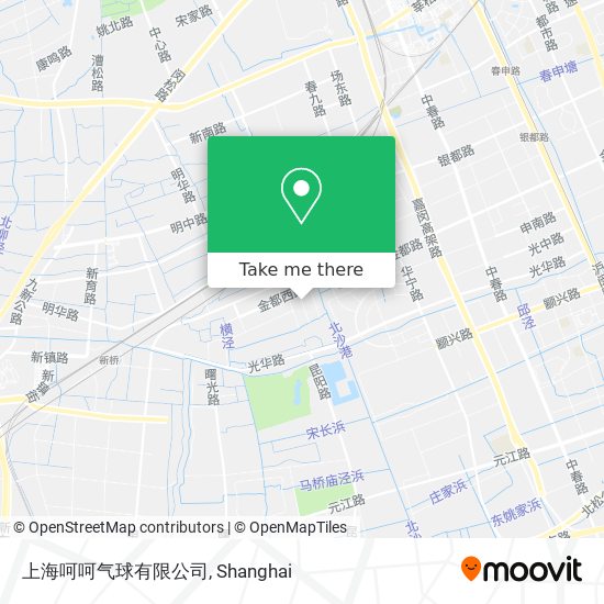 上海呵呵气球有限公司 map