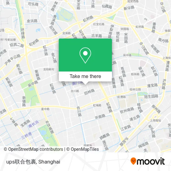 ups联合包裹 map