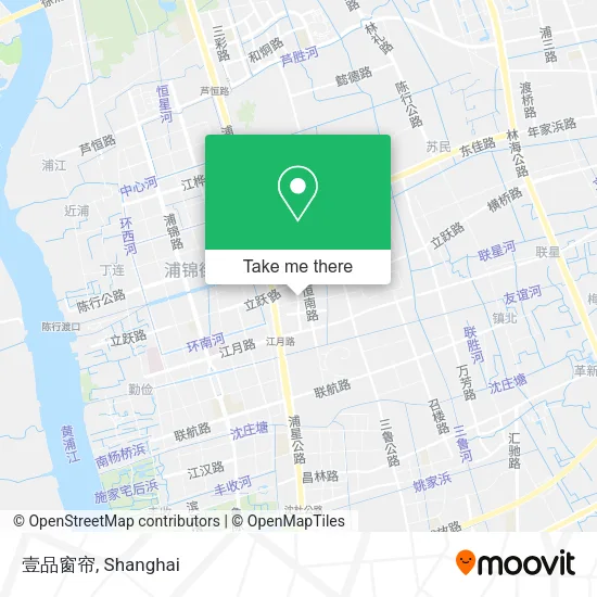 壹品窗帘 map