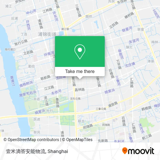 壹米滴答安能物流 map