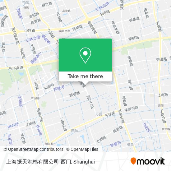 上海振天泡棉有限公司-西门 map