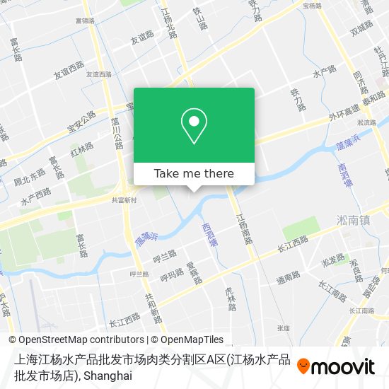 上海江杨水产品批发市场肉类分割区A区(江杨水产品批发市场店) map