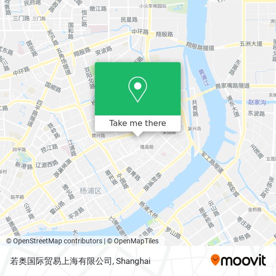 若奥国际贸易上海有限公司 map