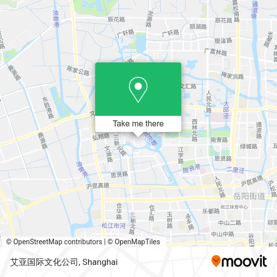 艾亚国际文化公司 map