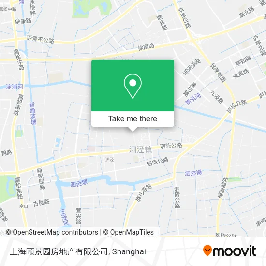上海颐景园房地产有限公司 map