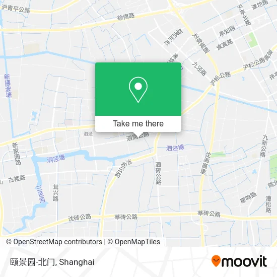 颐景园-北门 map