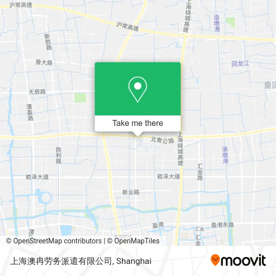 上海澳冉劳务派遣有限公司 map