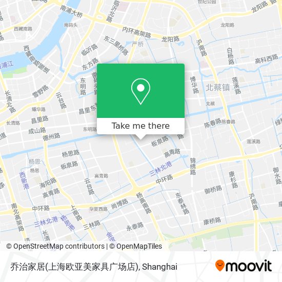 乔治家居(上海欧亚美家具广场店) map