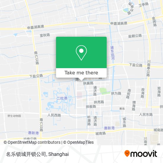 名乐锁城开锁公司 map