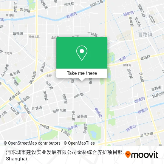 浦东城市建设实业发展有限公司金桥综合养护项目部 map
