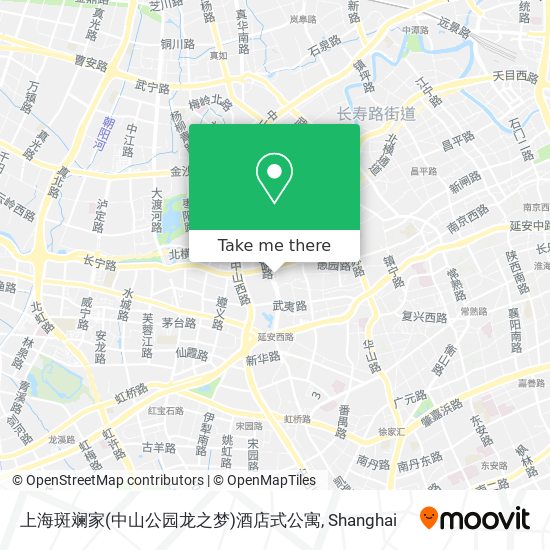 上海斑斓家(中山公园龙之梦)酒店式公寓 map