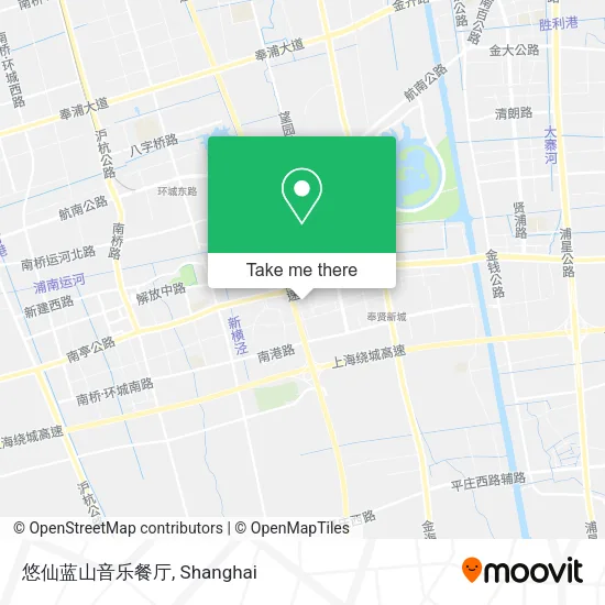 悠仙蓝山音乐餐厅 map