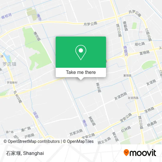 石家堰 map