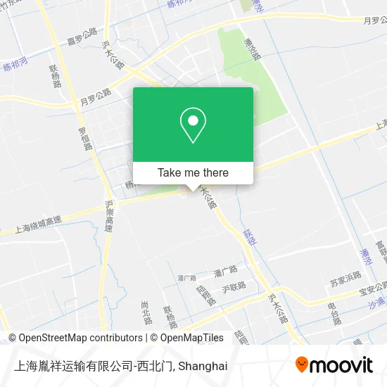 上海胤祥运输有限公司-西北门 map