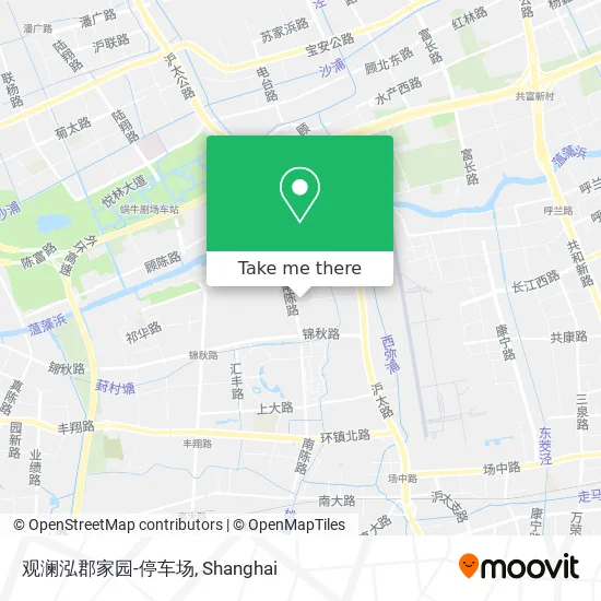 观澜泓郡家园-停车场 map