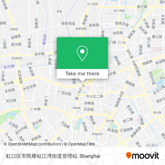 虹口区市民驿站江湾街道管理站 map