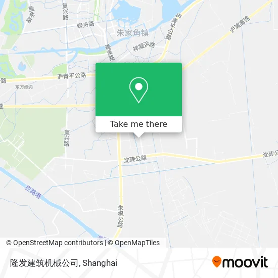 隆发建筑机械公司 map