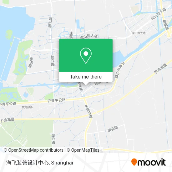 海飞装饰设计中心 map