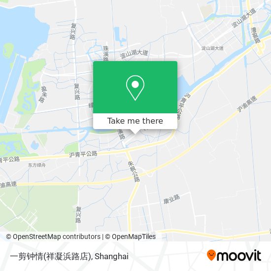 一剪钟情(祥凝浜路店) map