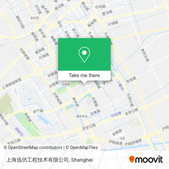 上海迅仿工程技术有限公司 map