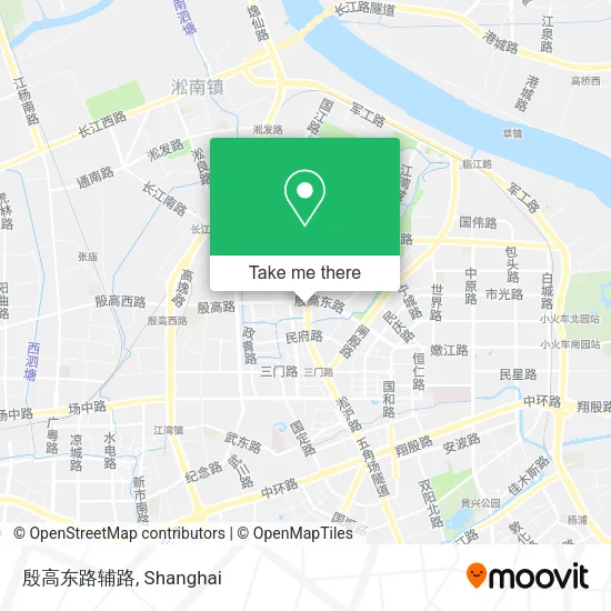 殷高东路辅路 map