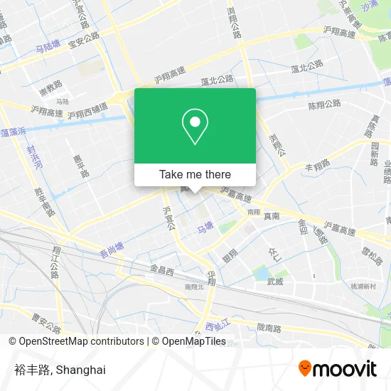裕丰路 map