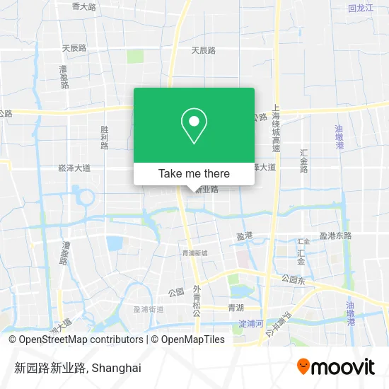 新园路新业路 map