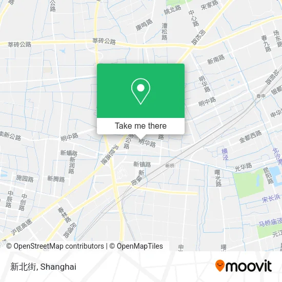 新北街 map