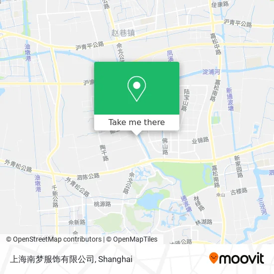 上海南梦服饰有限公司 map