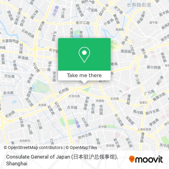 Consulate General of Japan (日本驻沪总领事馆) map