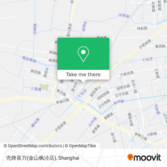 壳牌喜力(金山枫泾店) map