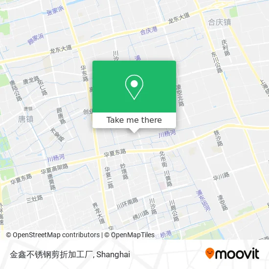 金鑫不锈钢剪折加工厂 map
