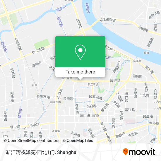 新江湾戎泽苑-西北1门 map