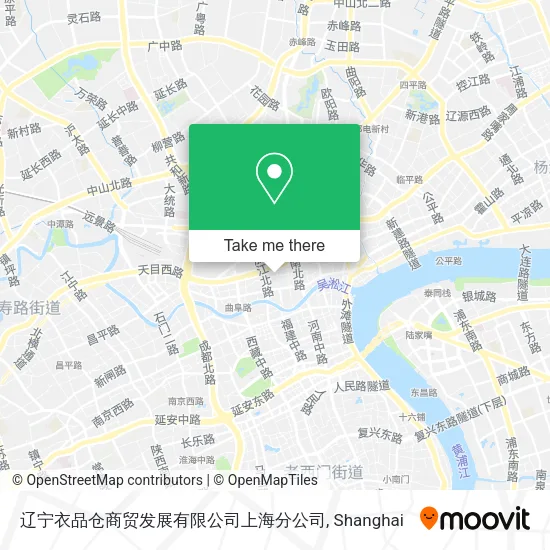 辽宁衣品仓商贸发展有限公司上海分公司 map