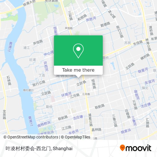 叶凌村村委会-西北门 map