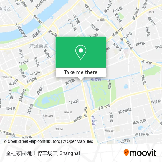 金桂家园-地上停车场二 map