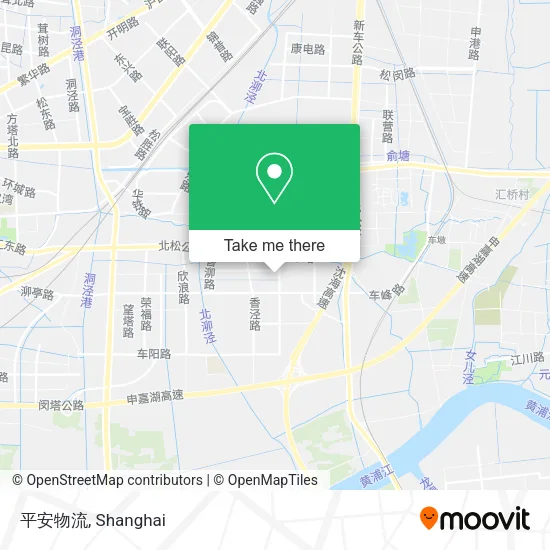 平安物流 map