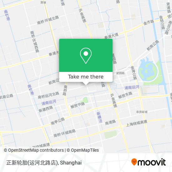 正新轮胎(运河北路店) map