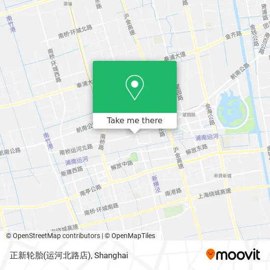 正新轮胎(运河北路店) map