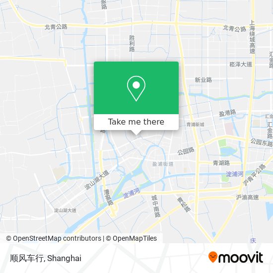 顺风车行 map