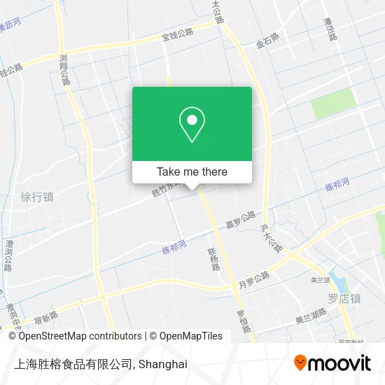 上海胜榕食品有限公司 map
