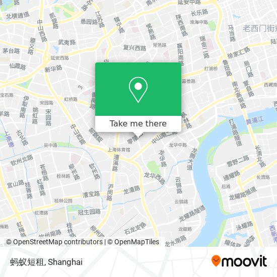 蚂蚁短租 map