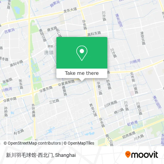 新川羽毛球馆-西北门 map