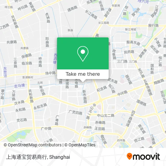 上海通宝贸易商行 map